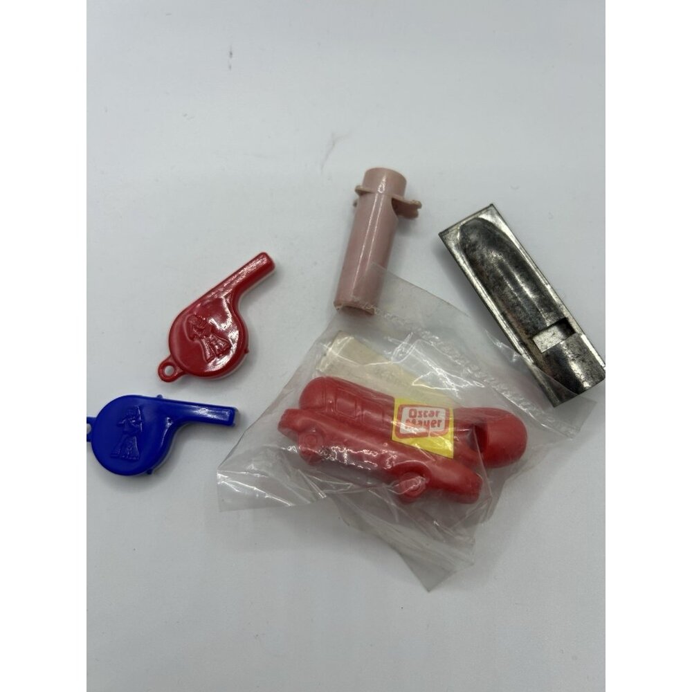 Vintage Whistles, Cracker Jack Toy ￼ Oscar Meyer